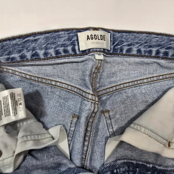 AGOLDE Jamie High Rise Classic in Spectator - Picture 7 of 12